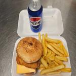 Spicy Chicken Zinger Burger Meal 
