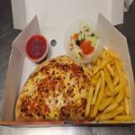 Donner & Spiced Onions Calzone 